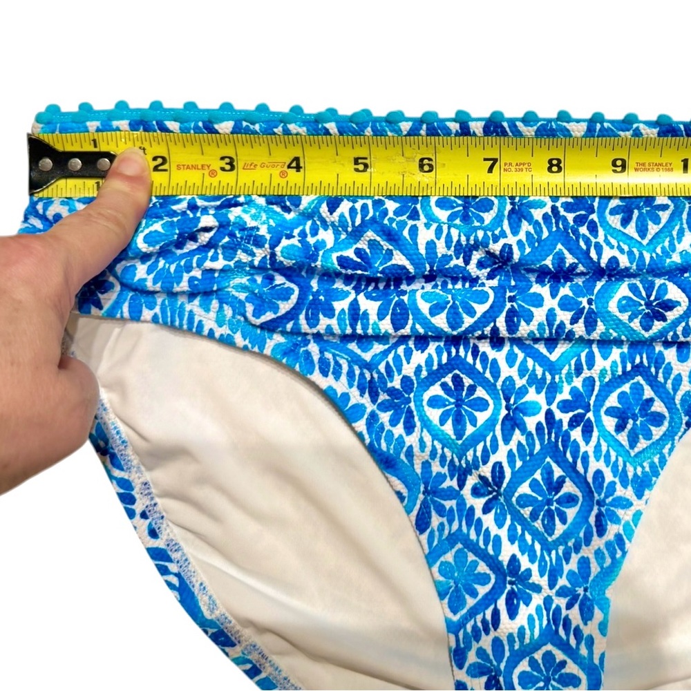 Tommy Bahama Island Cays Shell High-Waist Bikini Bottoms - Picture 12 of 13
